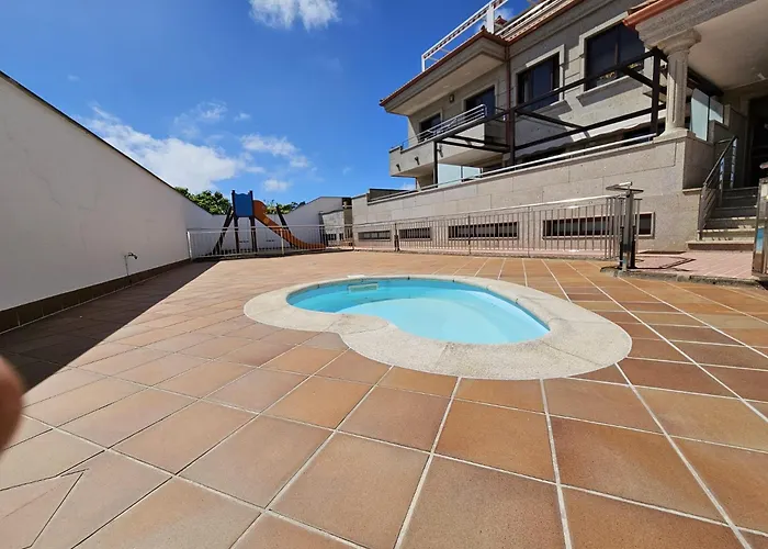 Appartement Con Piscina En Portonovo *